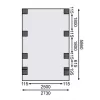 Carport KARIBU CLASSIC 2C 61954 LG3303
