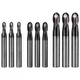 Sada stopkových fréz (rádiusové) 9ks OPTIMUM 3352116