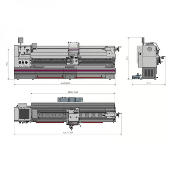 Soustruh Optimum OPTIturn TH 8020 D 3462230