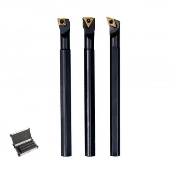 Sada soustružnických nožů HM 10mm v kufříku OPTIMUM 3441640