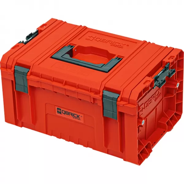 Box plastový QBRICK PRO Toolbox 2.0 Red Ultra HD Custom 450x334x240 mm P90710