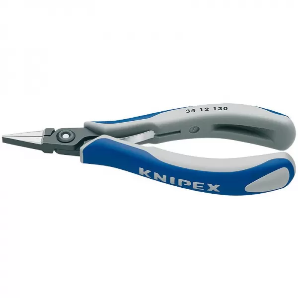Ploché přesné přidržovací kleště na elektroniku Knipex 34 12 130