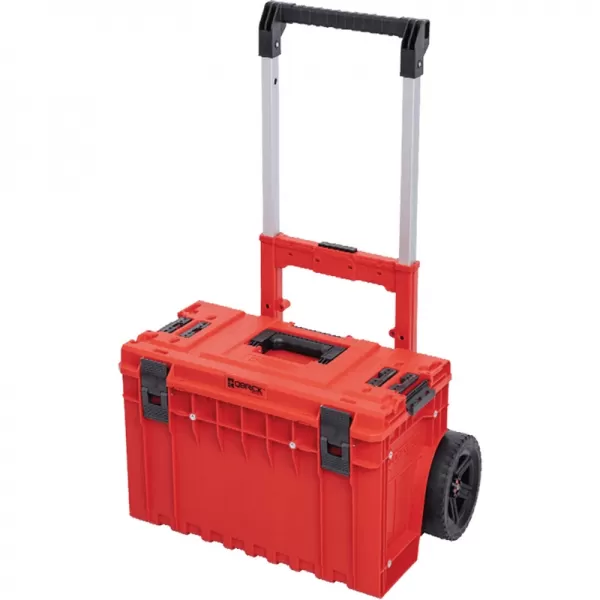 Box plastový na kolech QBRICK ONE Cart 2.0 Red Ultra HD Custom 641x485x660 mm P90700