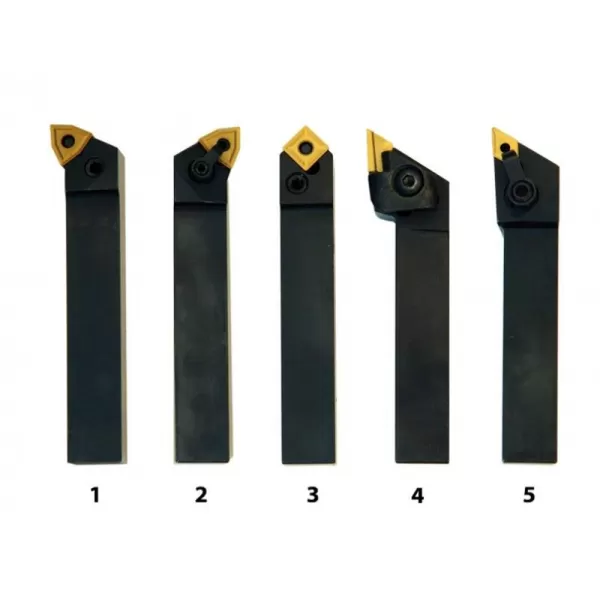 Soustružnické nože HM 20 mm, sada - 5 ks