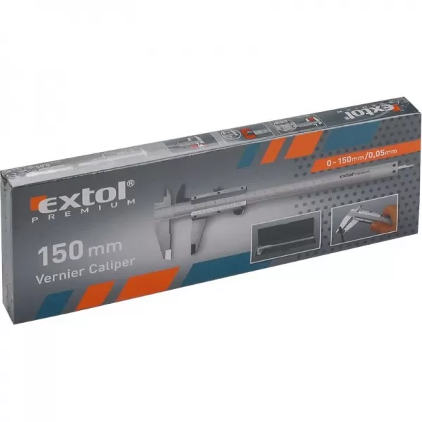 Kovová posuvná stupnica 0-150mm EXTOL PREMIUM 3425