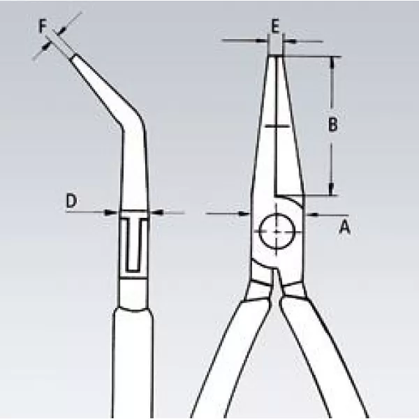 Montážní kleště pro elektroniku Knipex 35 42 115 ESD