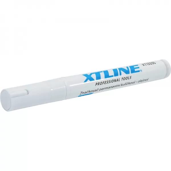 Značkovač permanentní kuličkový - olejový bílý XTline XT13335