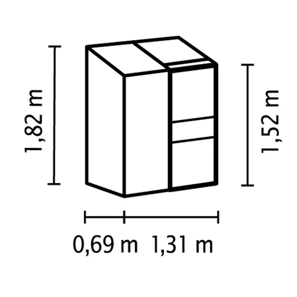 Skleník VITAVIA IDA 900 PC 4 mm černý LG3545