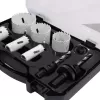 Sada vykružovacích bimetalových korunek 9 dílů 19-57 mm, plastový box XTline M24750P