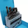 Sada vrtáků do kovu HSS-R 1-10 mm 19 dílů, kovový obal XTline XT32030