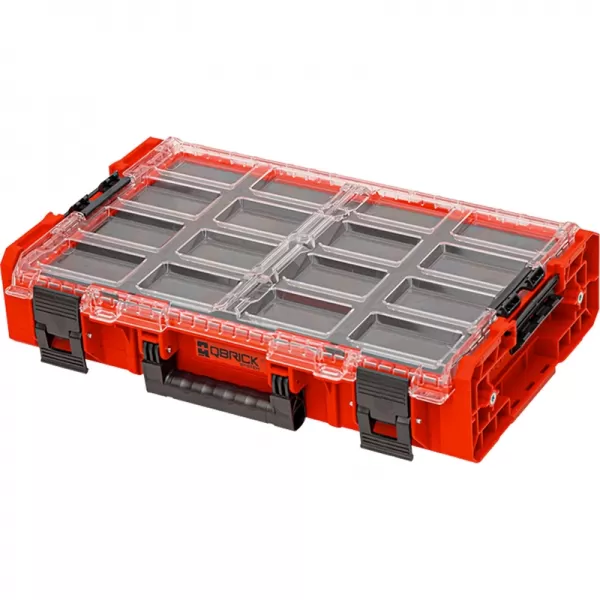 Organizér plastový QBRICK ONE Organizer XL 2.0 MFI Red Ultra 582x387x131 mm P90729