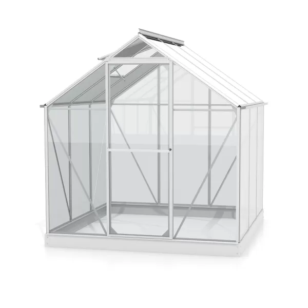 Skleník VITAVIA TRITON 3800 čiré sklo 3 mm stříbrný LG3663