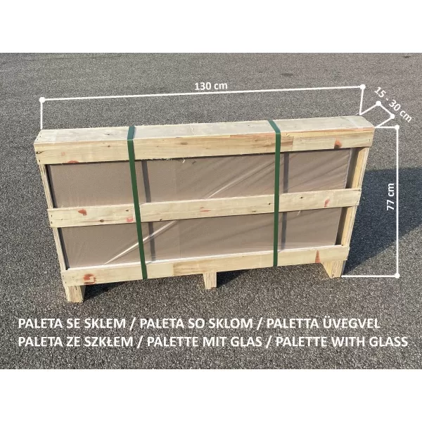 Skleník VITAVIA TRITON 3800 čiré sklo 3 mm zelený LG3662