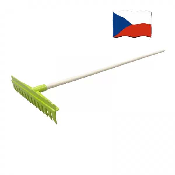 Hrábě plastové s násadou 1600 mm Xtline CH0406