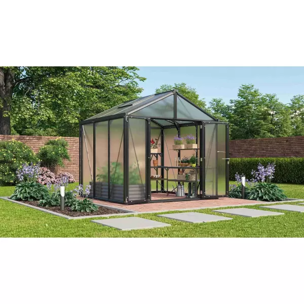 Skleník VITAVIA ZEUS COMFORT 6200 PC 16 mm černý LG3706