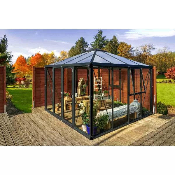 Zahradní skleník VITAVIA FORTUNA černý LG3723