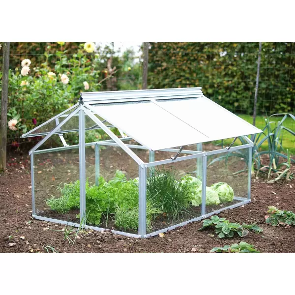 Pařeniště VITAVIA GAIA JUMBO čiré sklo 3 mm stříbrné LG3737