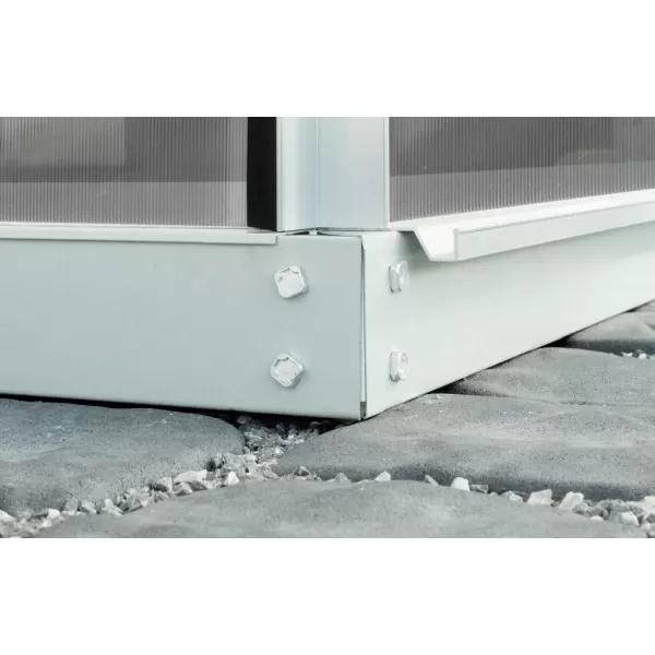 Skleník VITAVIA ZEUS COMFORT 10000 PC 16 mm stříbrný LG3710