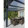 Hliníková pergola SKYLUX CLIMALUX 5,0 x 3,0 m antracit + čirý PC LG2222