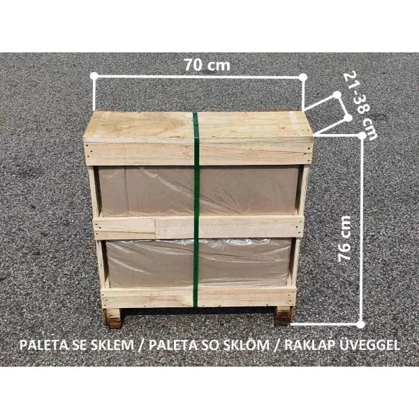 Skleník VITAVIA ZEUS COMFORT 13800 sklo 3 mm + PC 10 mm stříbrný LG3718