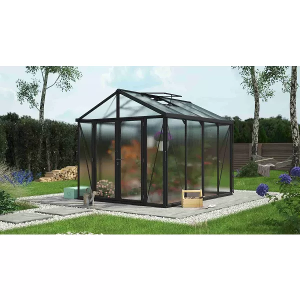 Skleník VITAVIA ZEUS COMFORT 8100 PC 16 mm černý LG3701