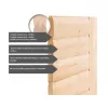 Finská sauna KARIBU BOSS 1 (86159) s předsíní natur LG3774
