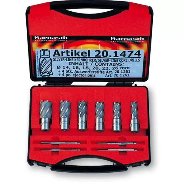 Sada jadrových vrtákov Karnasch SILVER-LINE 25