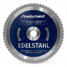 Pilový kotouč na ušlechtilou ocel 230mm Metallkraft 3850233