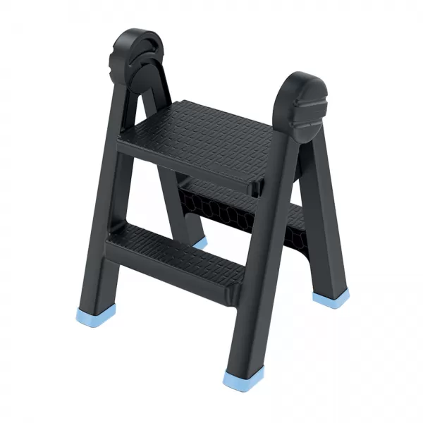 Schůdky černé TITAN LADDER 470x435x630 mm PROSPERPLAST P90010
