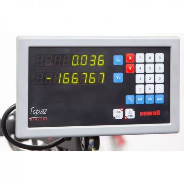 Bruska na plocho Metallkraft FSM 3060 sestava, odměřování a magnetický separátor