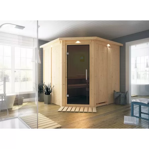 Finská sauna KARIBU JARIN (71364) LG3989