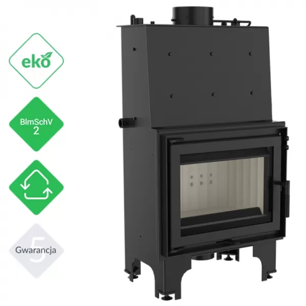 Krbová vložka s výměníkem černá KRATKI AQUARIO M12