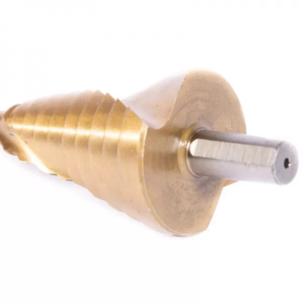 Vrták stupňovitý HSS TiN XTline XT35538 | 6-38 mm krok 3 mm (TRI)