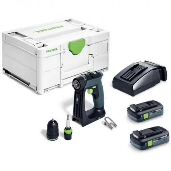 Aku vrtací šroubovák 18V 1x4,0Ah CXS 18 TBX4,0 I-Plus Festool 579345