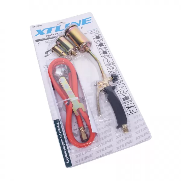 Plynová opalovací souprava 19,5 kW + hadice 1,5 m XTline XT23510