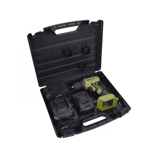 Aku vŕtací skrutkovač 20V 2x2,0Ah Brushless EXTOL CRAFT 402450
