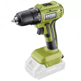 Aku vrtací šroubovák 20V bez aku BRUSHLESS EXTOL CRAFT 402451