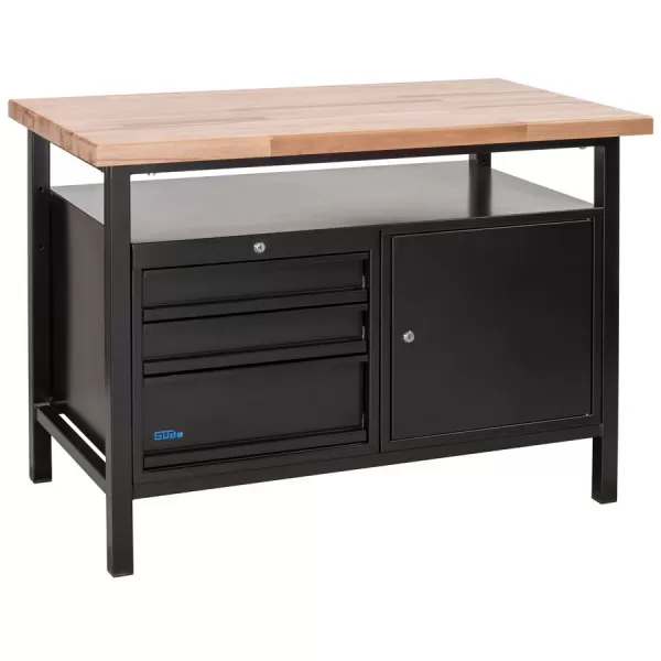 Dílenský stůl P 1200 SLT Black Line Güde 40838