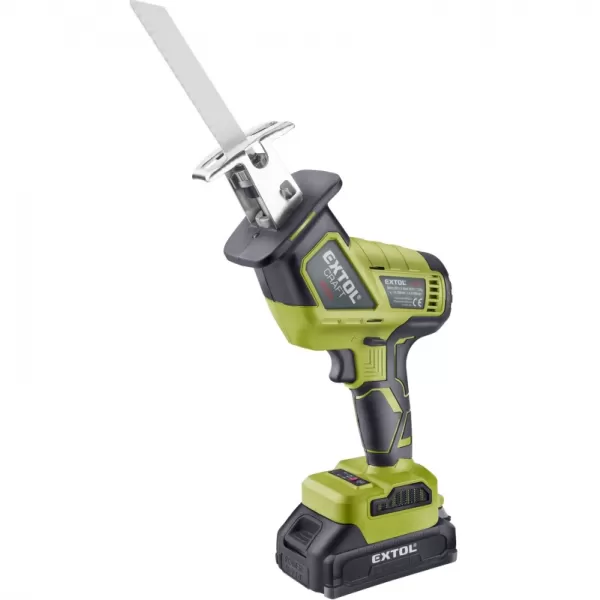 Aku pila ocaska 20V 1x2,0Ah BRUSHLESS EXTOL CRAFT 402454