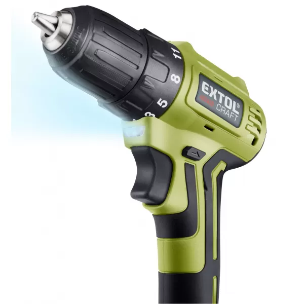 Aku vrtací šroubovák 20V bez aku BRUSHLESS EXTOL CRAFT 402451