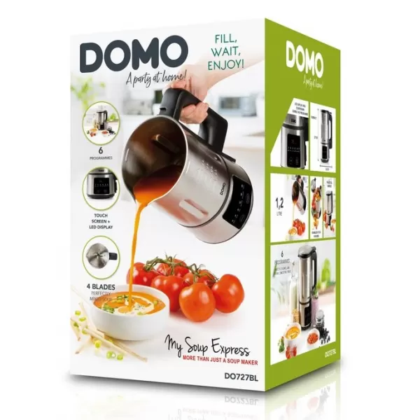 Automatický polévkovar s funkcí marmelády DOMO DO727BL