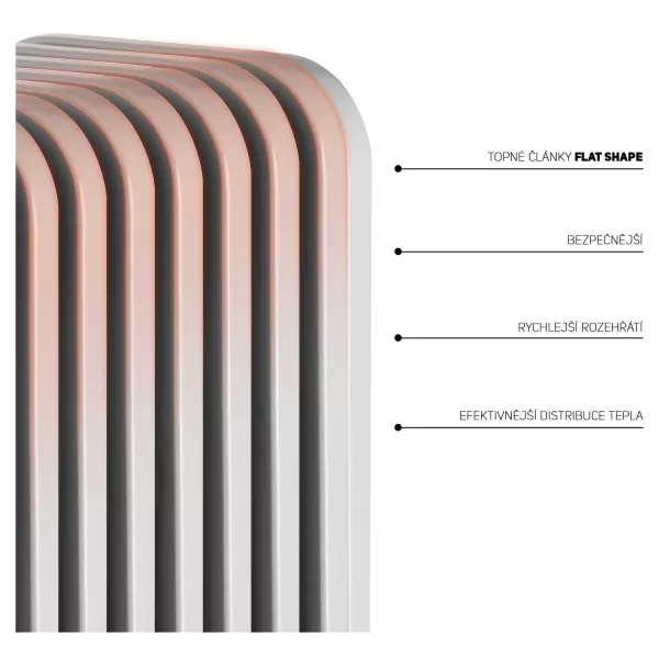 Olejový radiátor SENCOR SOH 3407WH