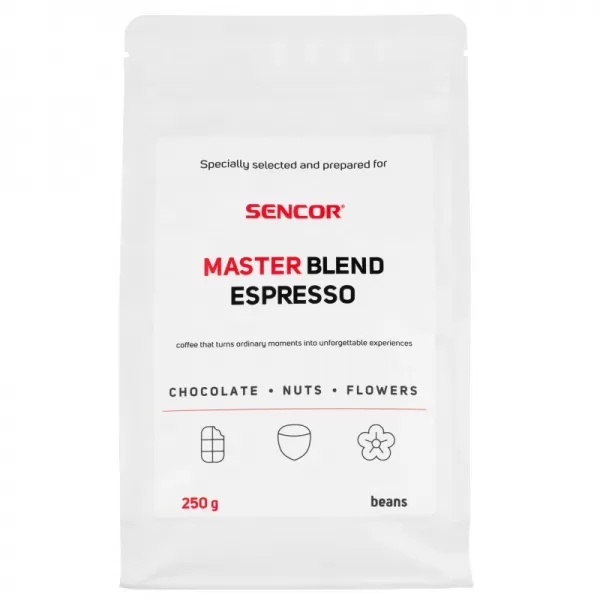 Kávové zrná Master Blend Espresso 250g SENCOR Master Blend