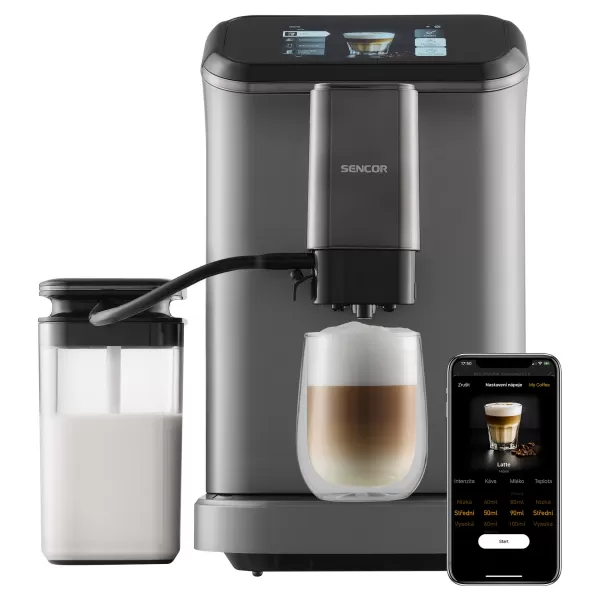 Automatické Espresso SENCOR SES 8500BK