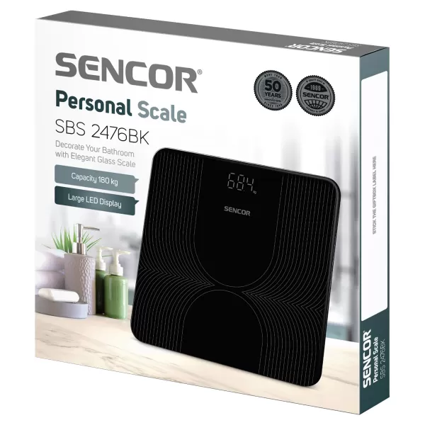 Osobní váha SENCOR SBS 2476BK