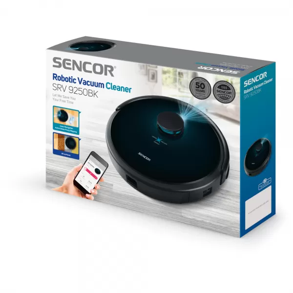 Robotický vysavač SENCOR SRV 9250BK