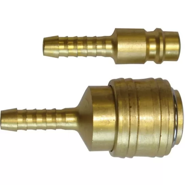 Rychlospojka / vsuvka s hadicovou vsuvkou 6 mm, sada Güde 41006