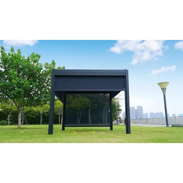 Boční síťová roleta 3 m k pergole BIOCLIMATIC PREMIUM PLUS LG4117