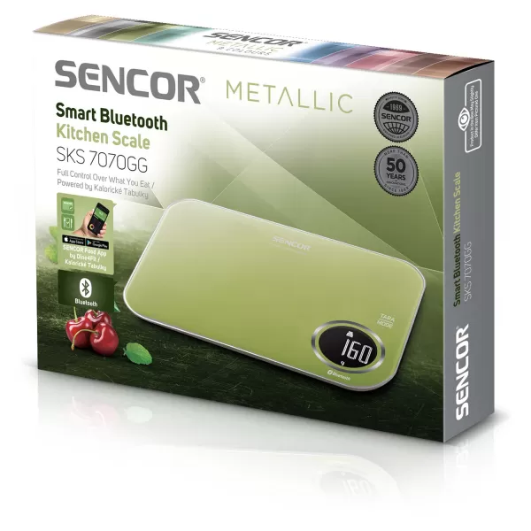 Chytrá kuchyňská váha SENCOR SKS 7070GG