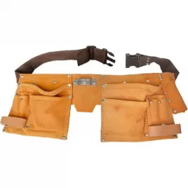 Pás na nářadí kožený 10 kapes EXTOL CRAFT 417